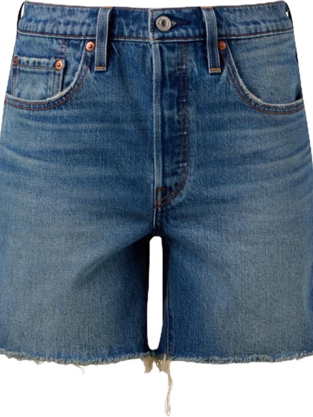 Levi’s 501 Mid Thigh Cutoff Shorts